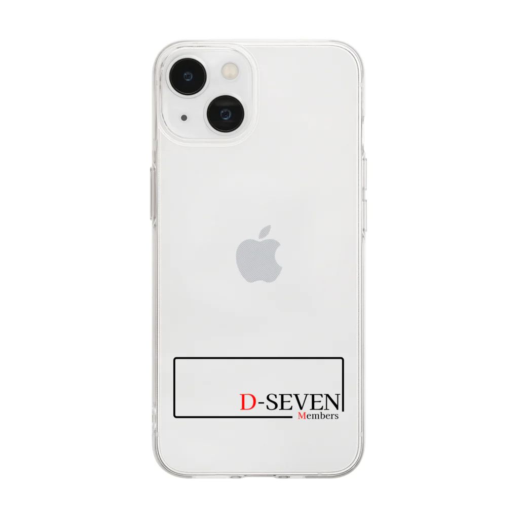 D-SEVENメンバーシップ限定ショップのD-SEVENメンバー限定 Soft Clear Smartphone Case