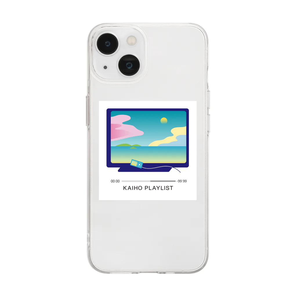 KAIHO PLAYLISTのKAIHO PLAYLIST setouchi Soft Clear Smartphone Case