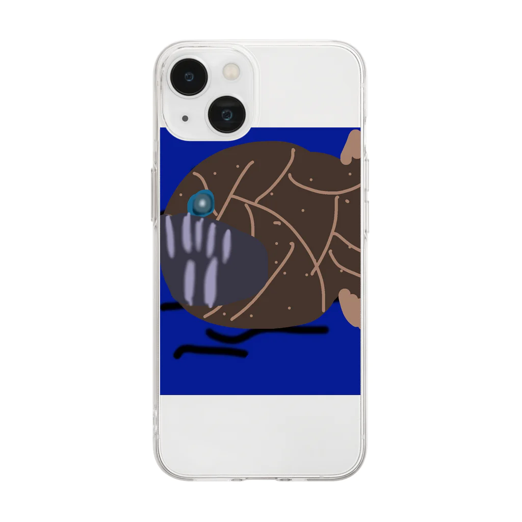 Akali_to_youのAkaliの深海魚シリーズ オニキンメミックス Soft Clear Smartphone Case