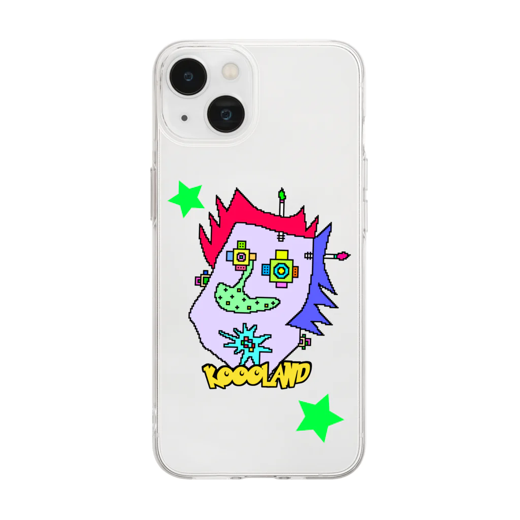 KOOOLANDのFoppi-ic Soft Clear Smartphone Case