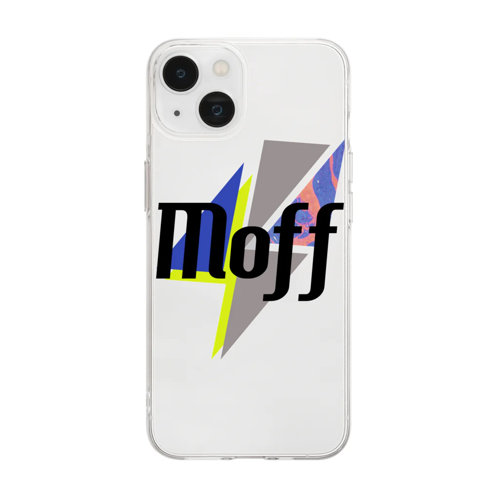 MoffのMoff Rock purple official goods ソフトクリアスマホケース