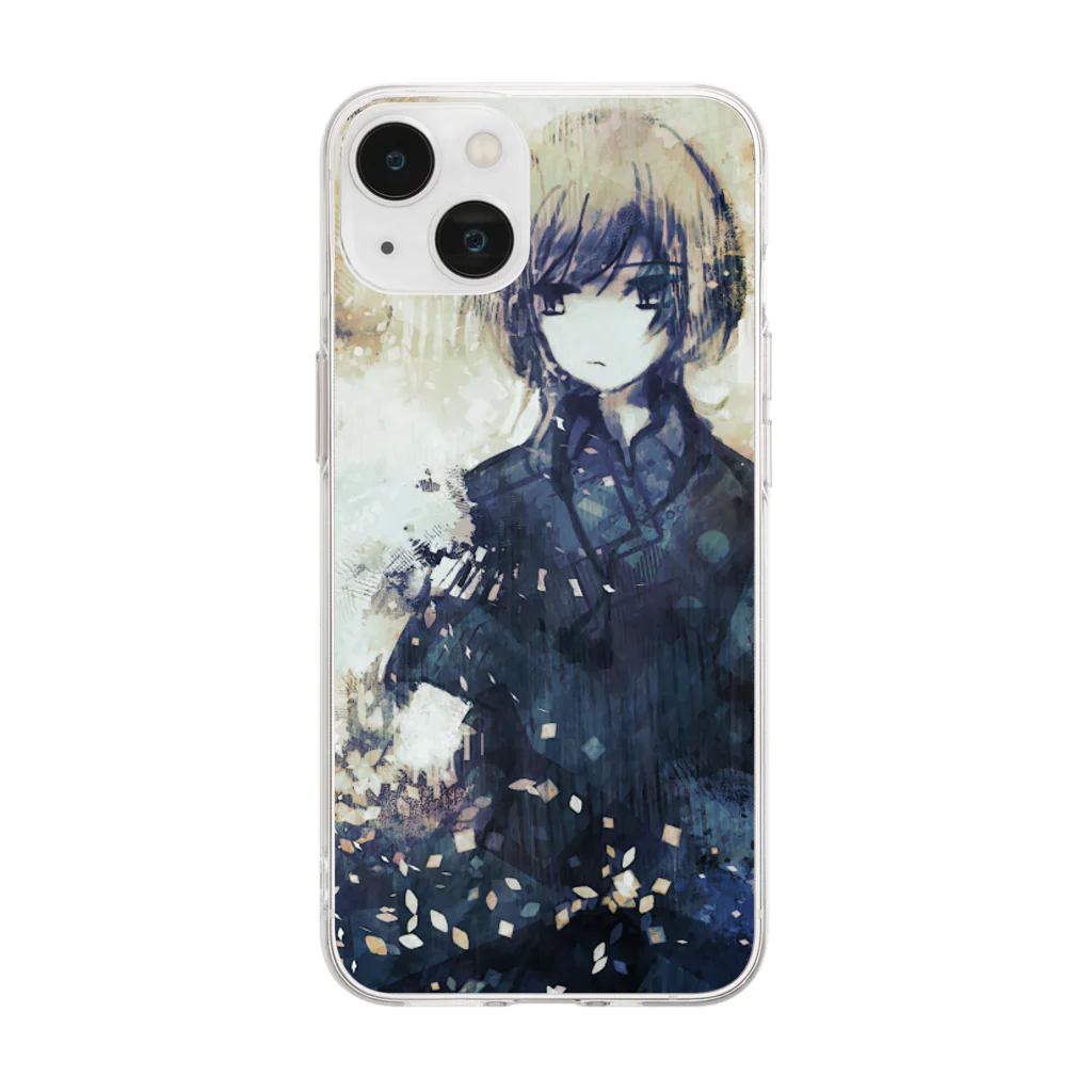 wat planetのtoritarou-10 Soft Clear Smartphone Case