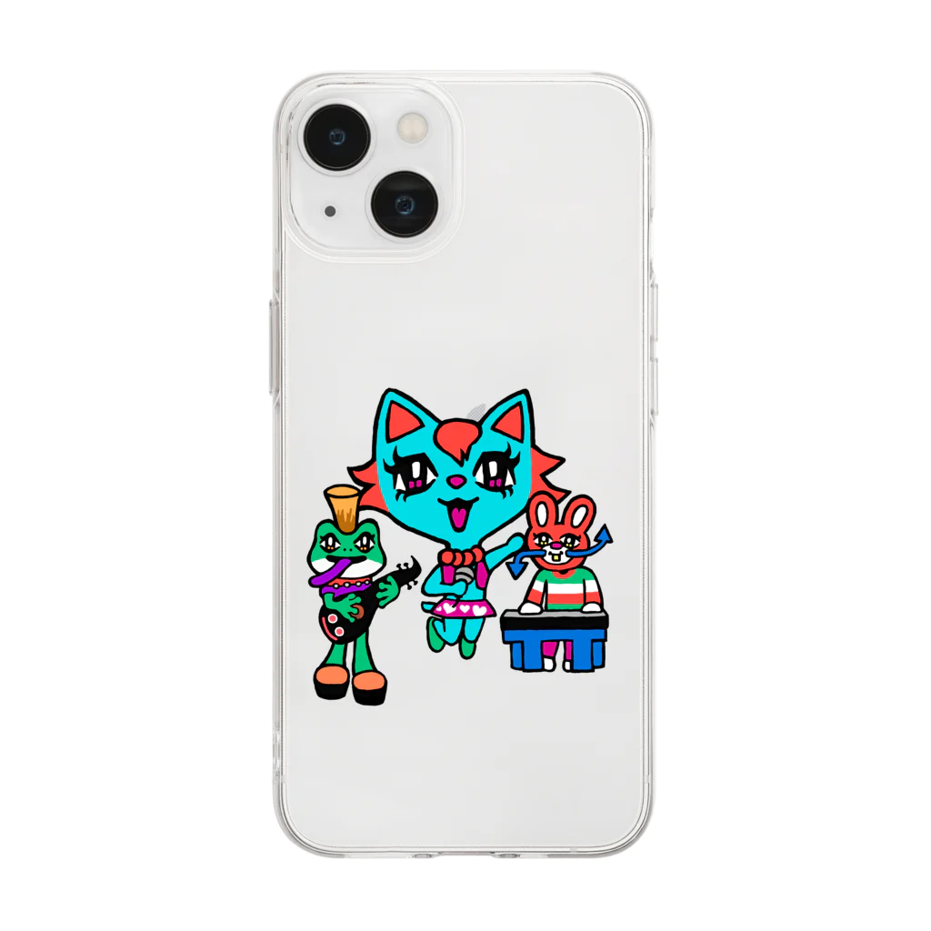 P-STYLEのバンドブーム再来！ Soft Clear Smartphone Case