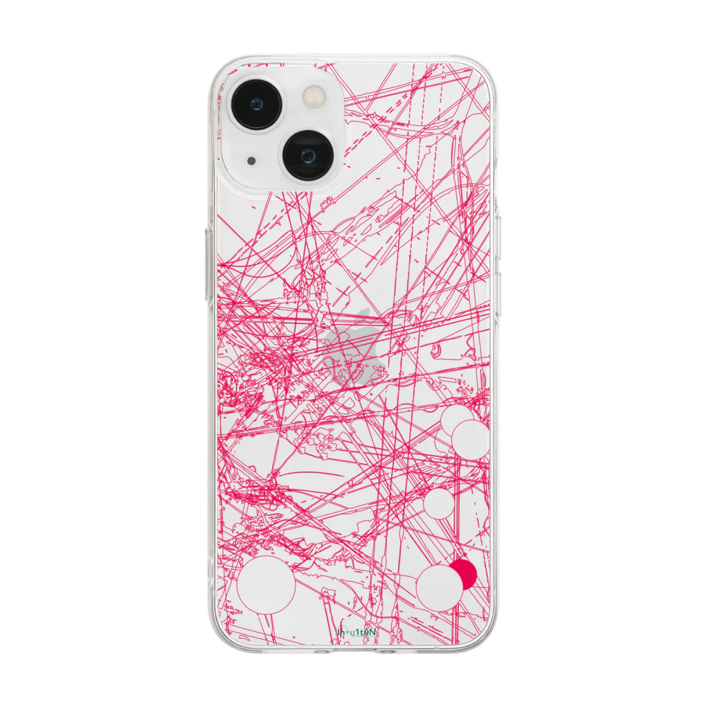 In+u1t/0NのIn+u1t0N #11 カオティック Soft Clear Smartphone Case