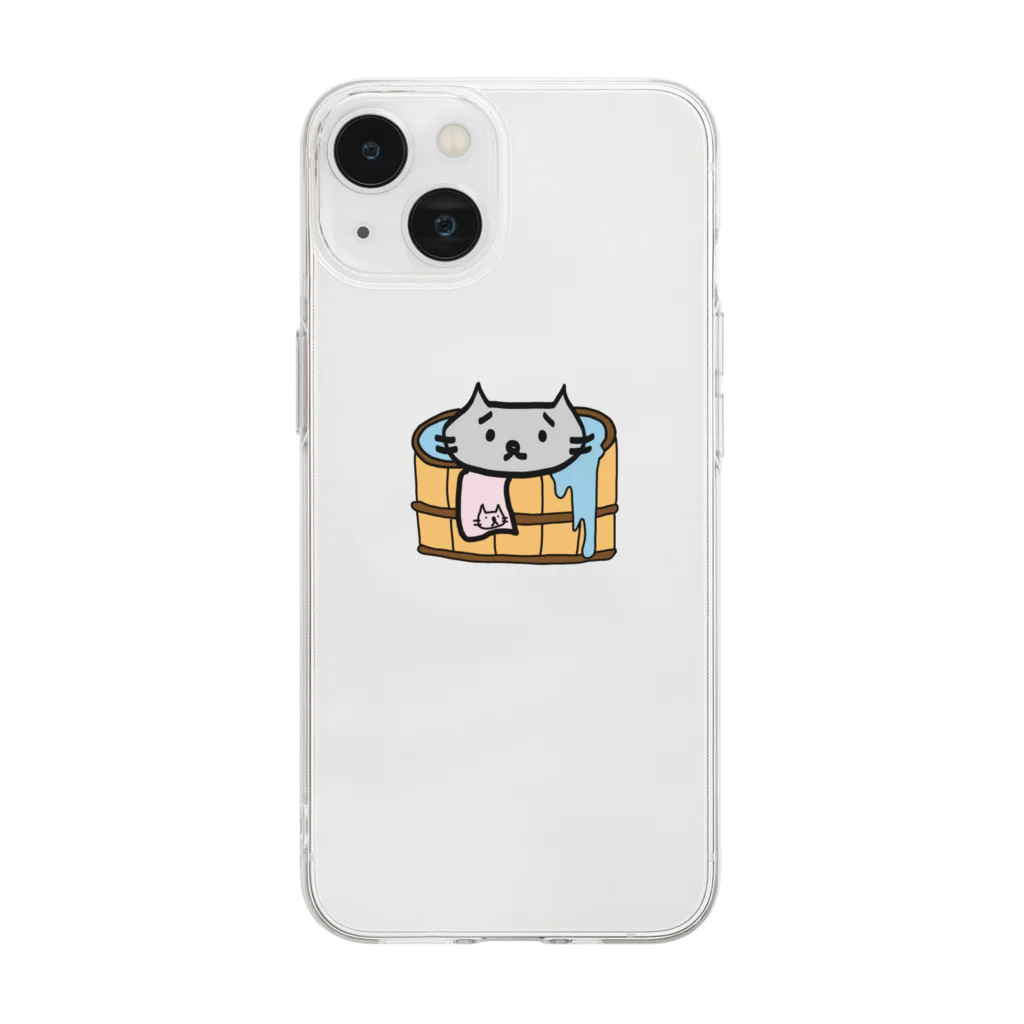 Rebel（レブル）のサ助くん Soft Clear Smartphone Case