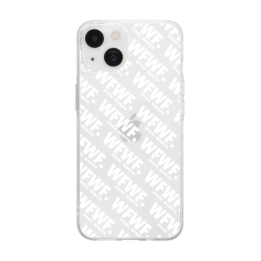 WFWF.のWFWF.GYOZAMABUTA　スマートフォンケース Soft Clear Smartphone Case