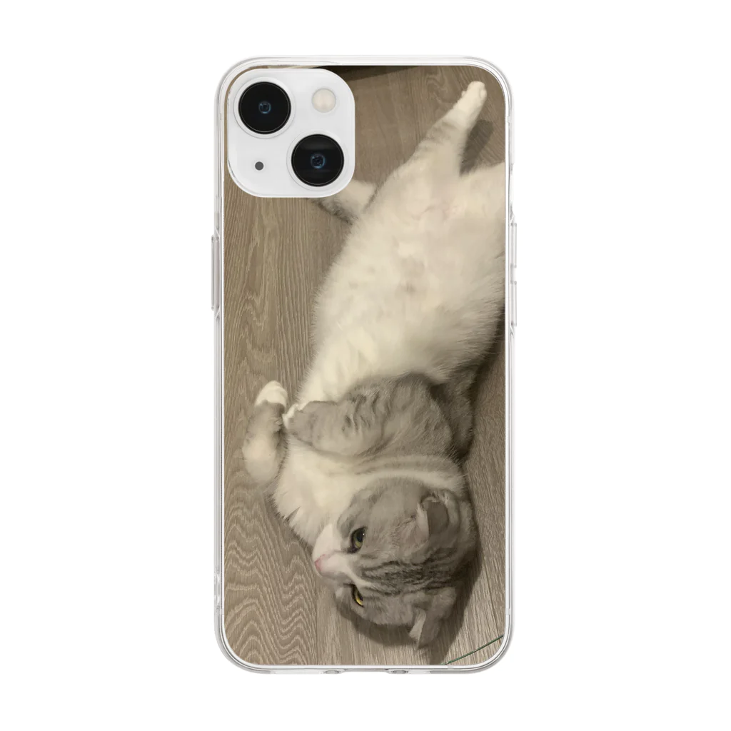 isukiriのモスケース Soft Clear Smartphone Case