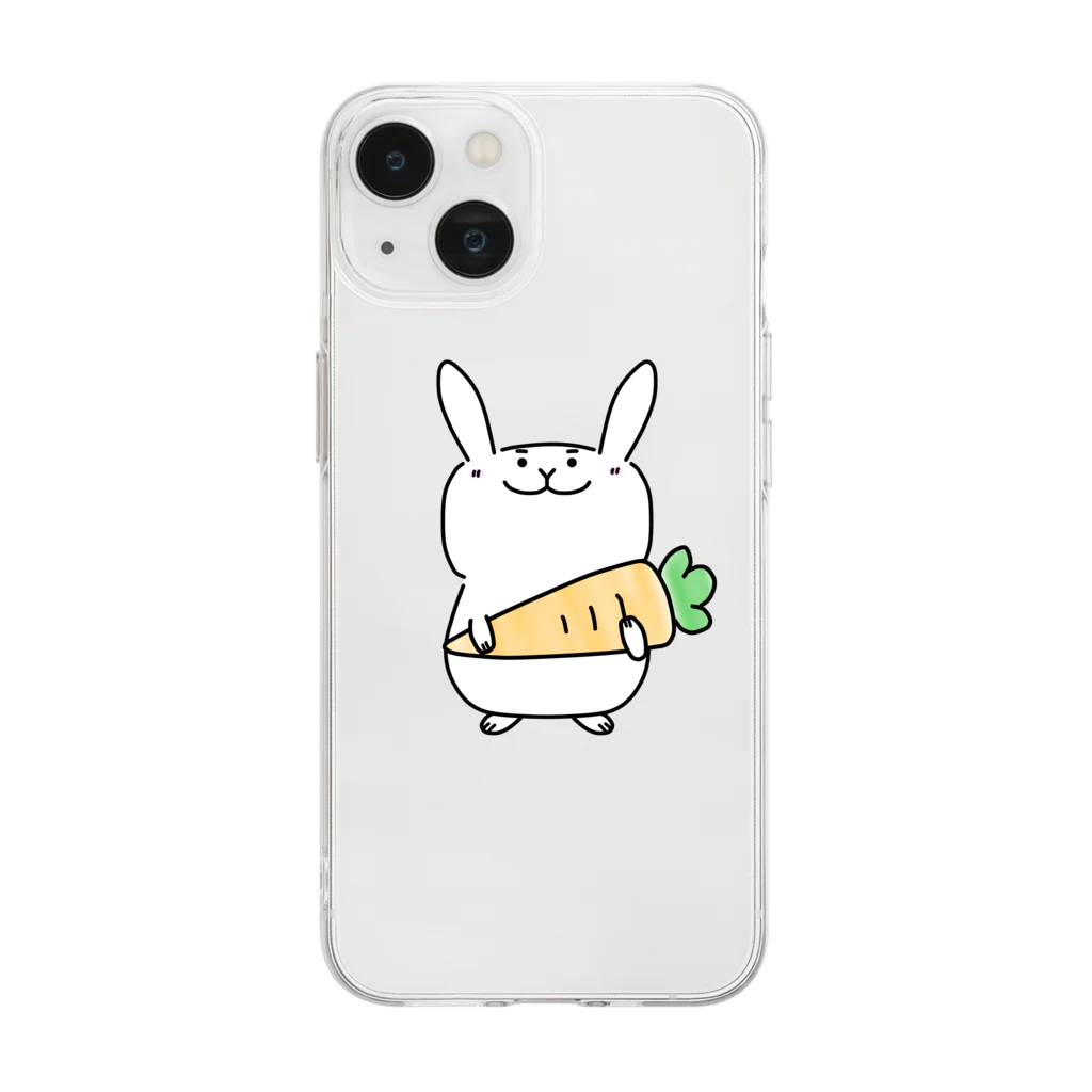 Takenoko Ruumのもぐ Soft Clear Smartphone Case