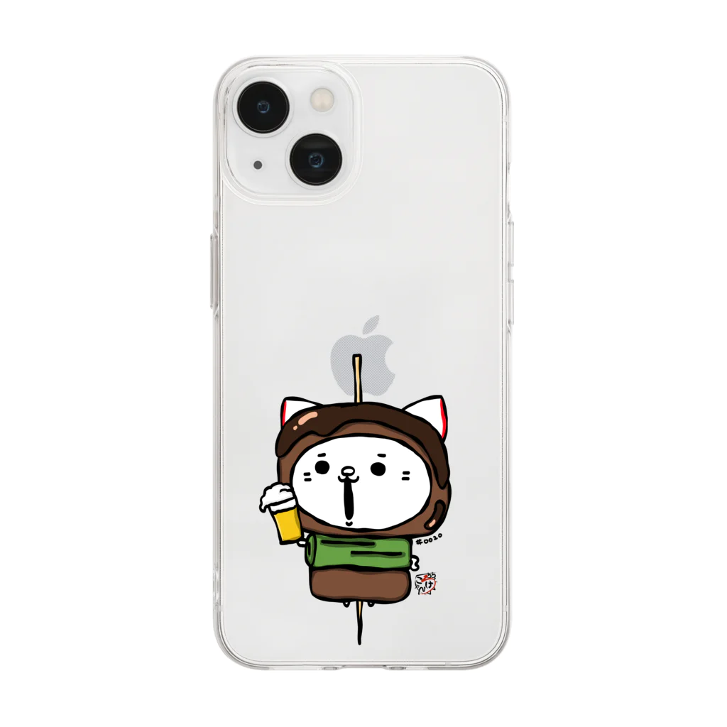 にゃんころげのにゃんころげ#0020 Soft Clear Smartphone Case