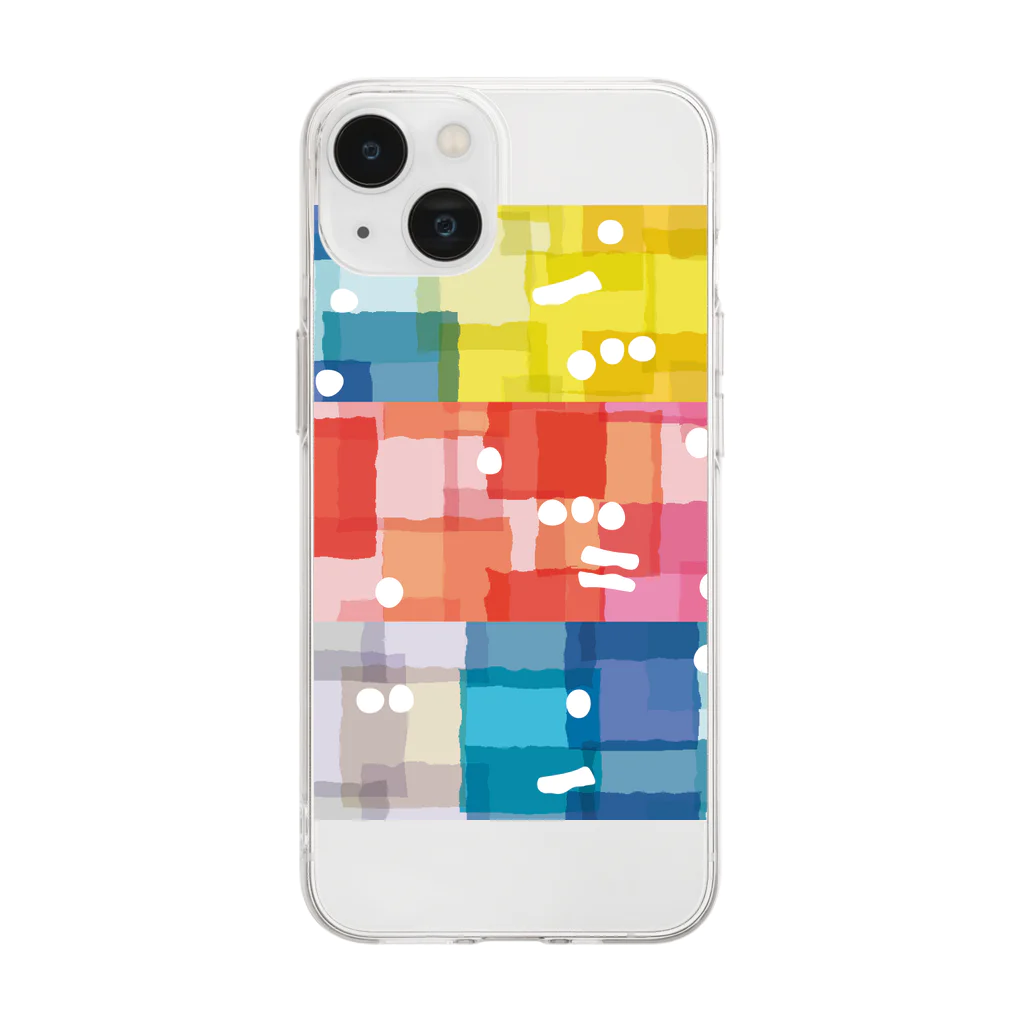 マヤイロストアのマヤイロ 4色 Sound Soft Clear Smartphone Case