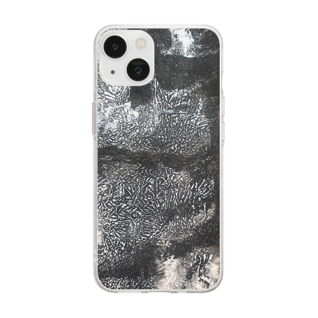 san_oの生 Soft Clear Smartphone Case