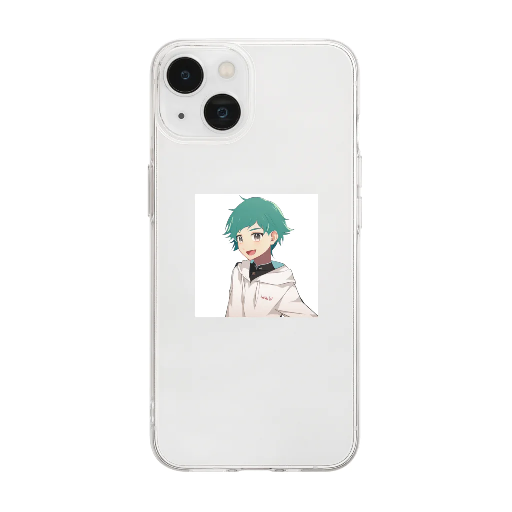 WhiterのWhiter/Rerio　オリジナルグッズ Soft Clear Smartphone Case