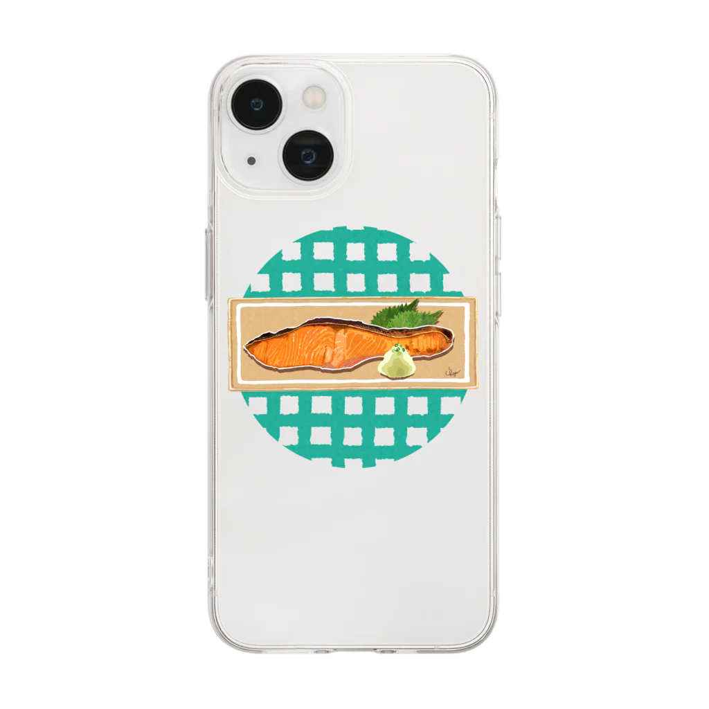 オカユのYAKISHAKE Soft Clear Smartphone Case