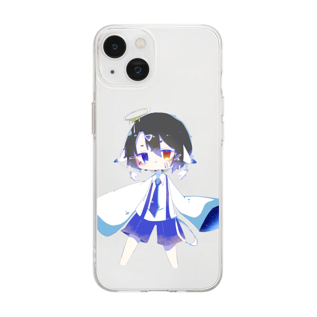 白兎にきの星になる男子 Soft Clear Smartphone Case