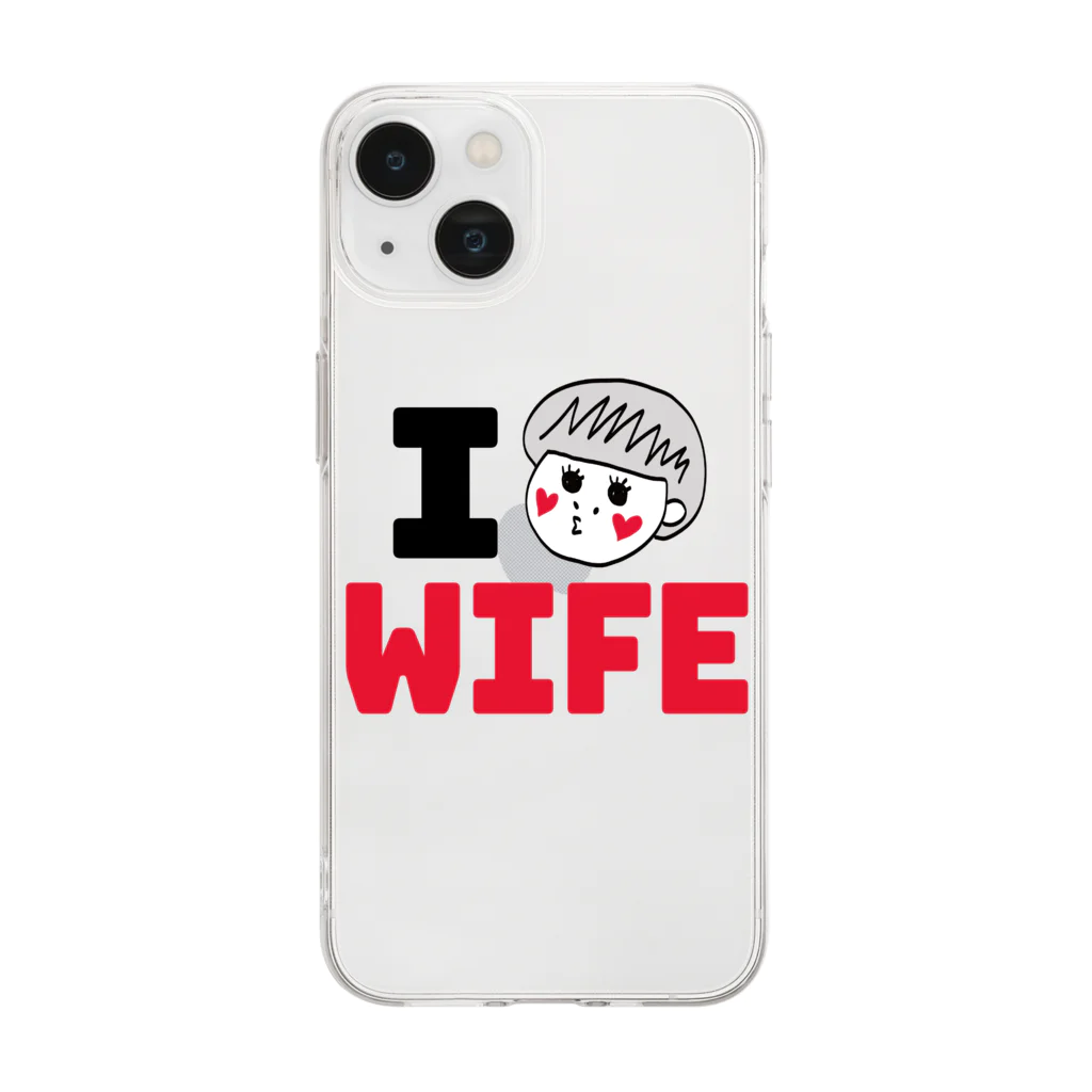 そんな奥さんおらんやろのI am WIFEシリーズ (そんな奥さんおらんやろ) ソフトクリアスマホケース