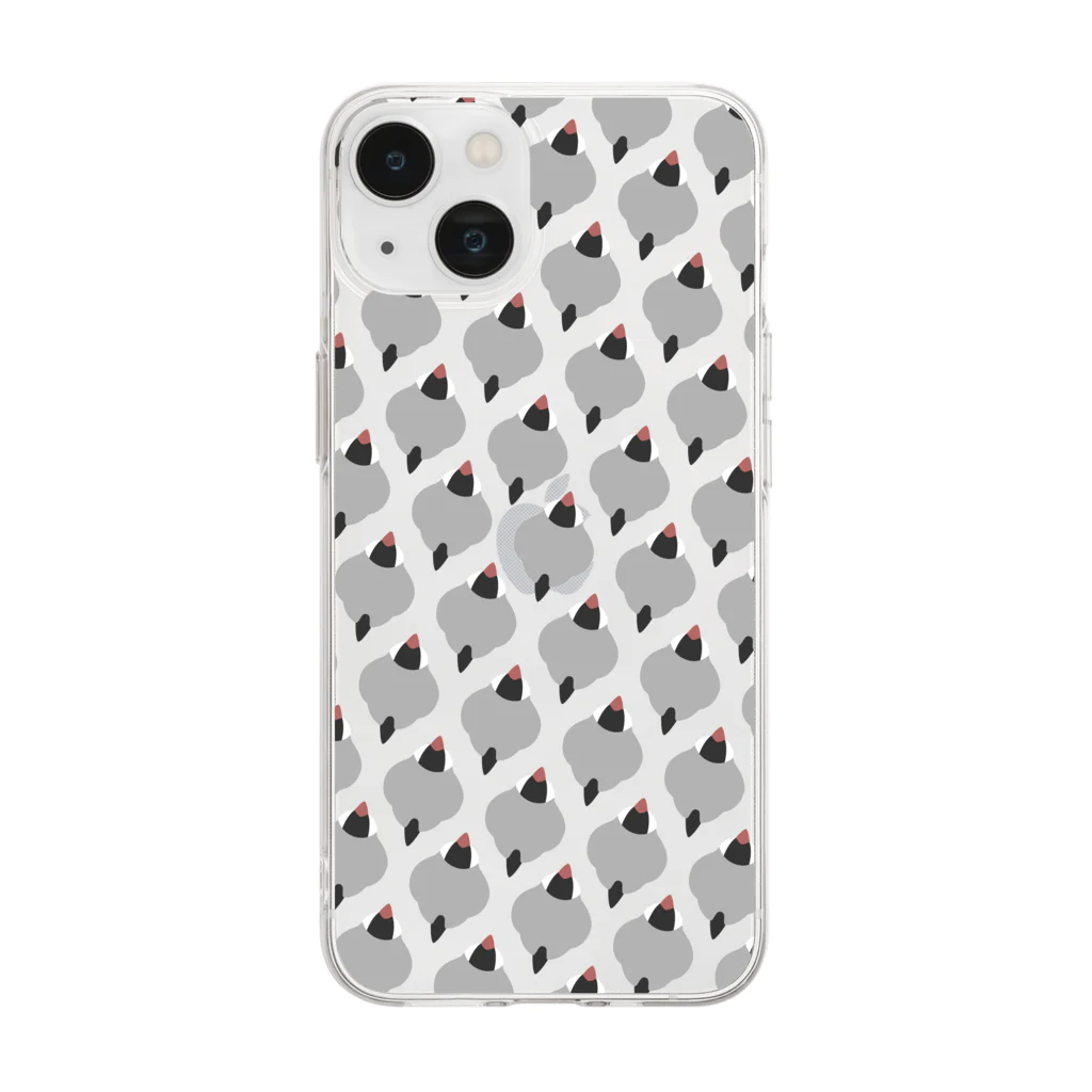 kikucccchiのBuncho Moroccan Normal Soft Clear Smartphone Case