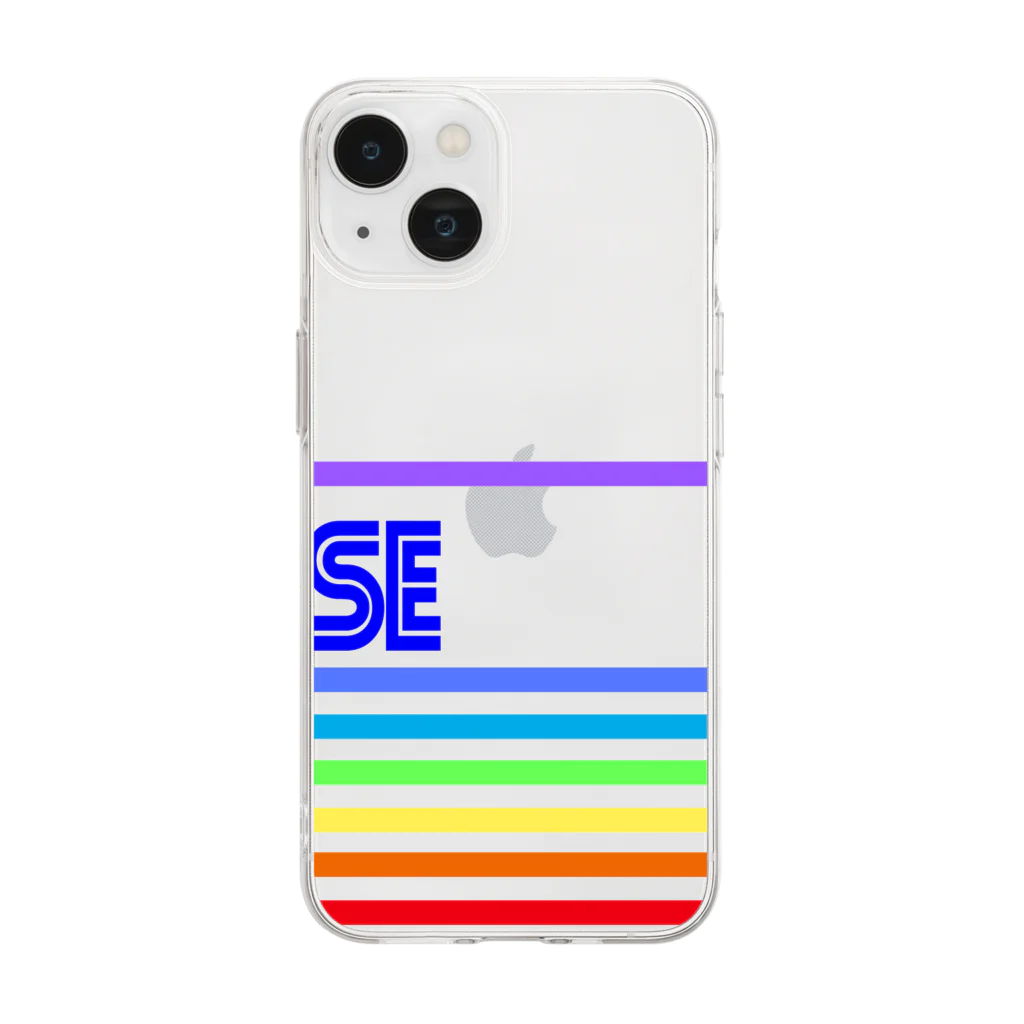 miyakojima_baseのバカンスちょい悪べーすくん Soft Clear Smartphone Case