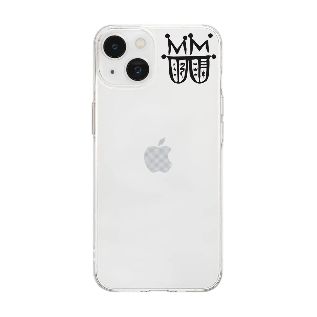 コロネッタストアの“MMB” Soft Clear Smartphone Case