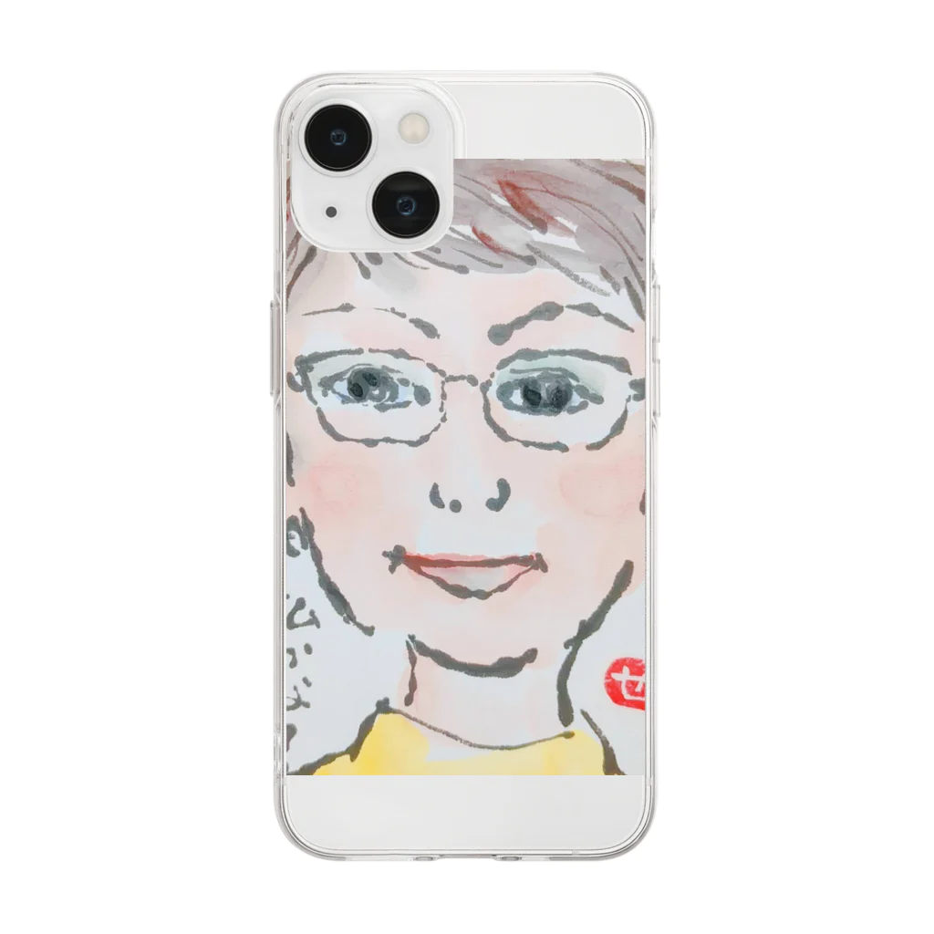 Rika.O.のテスト Soft Clear Smartphone Case