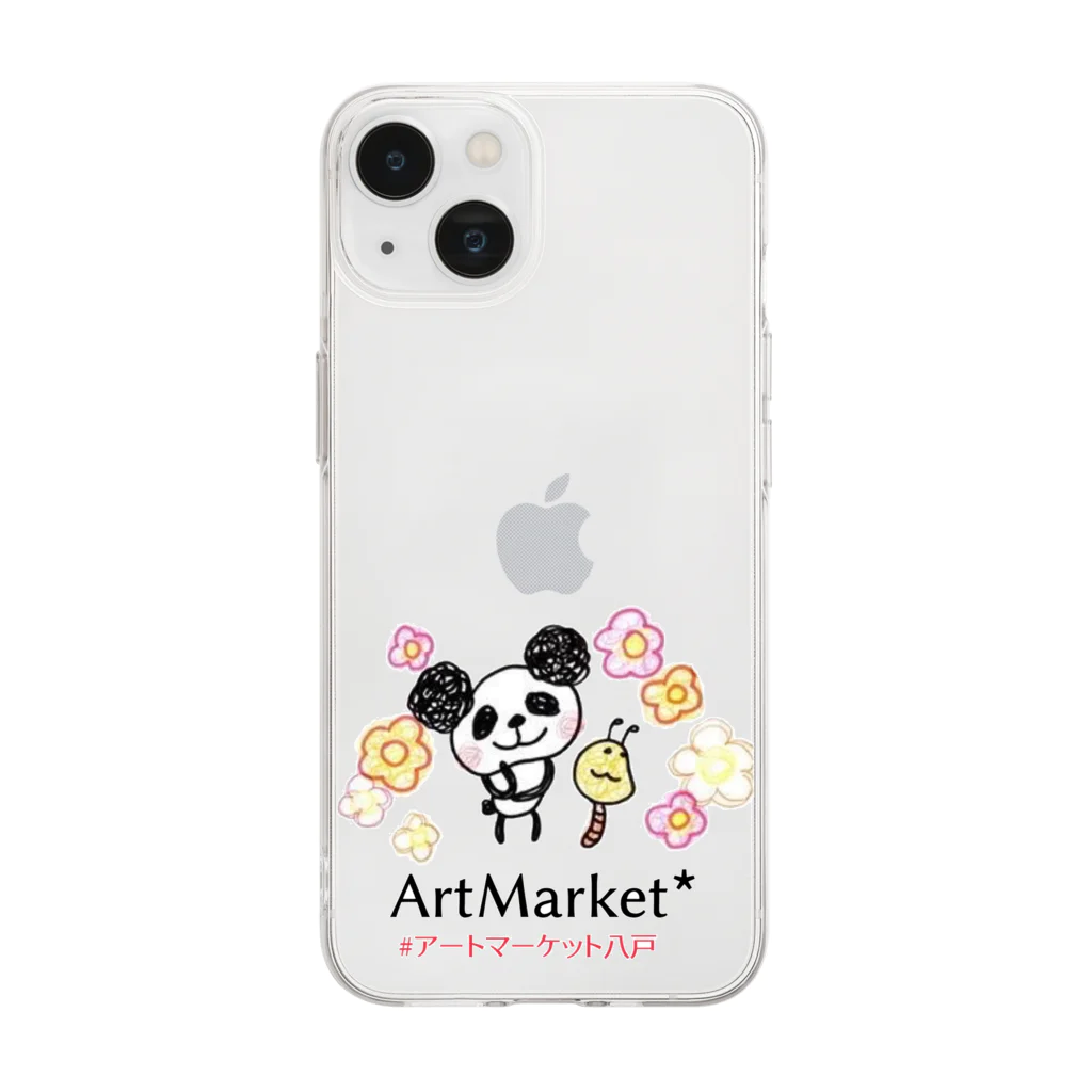 ArtMarket*のあーたん＆イモさん Soft Clear Smartphone Case