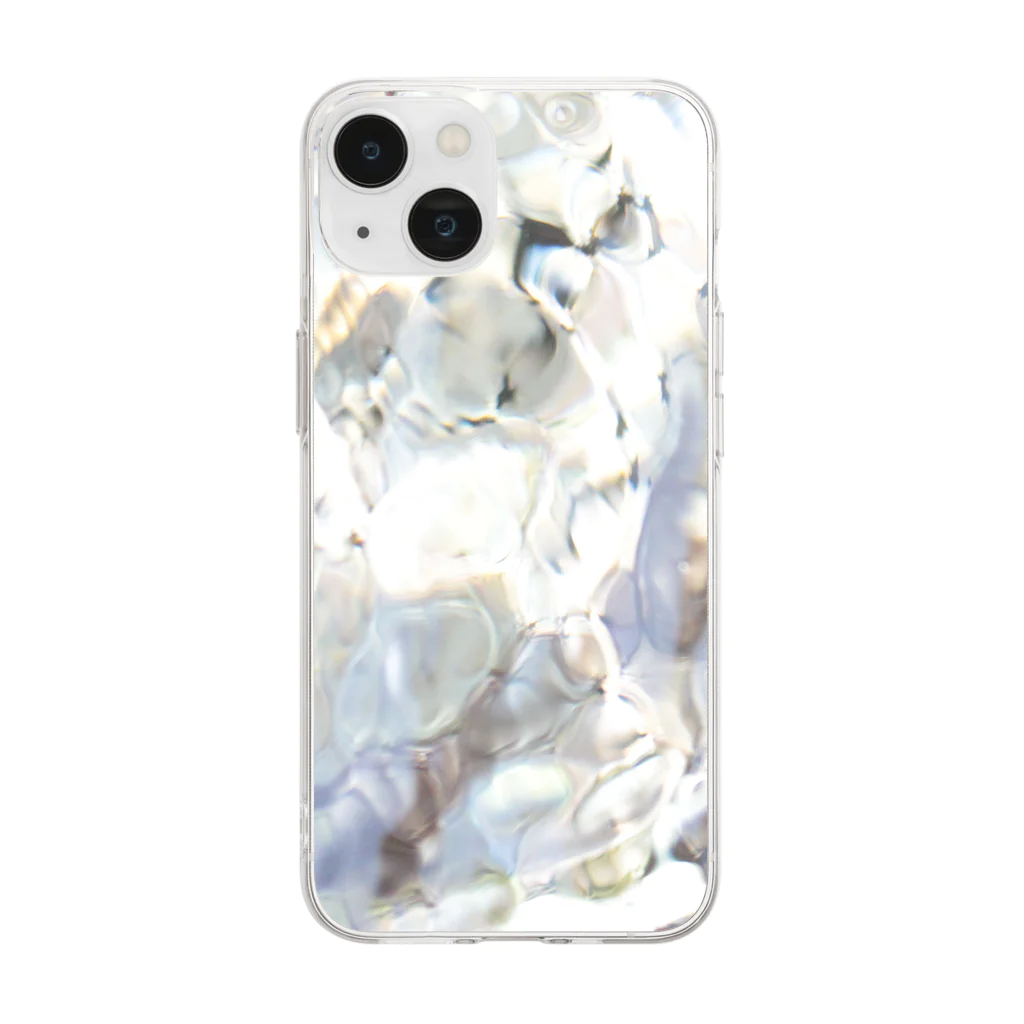 猫猫倶楽部のゆめのとちゅう Soft Clear Smartphone Case