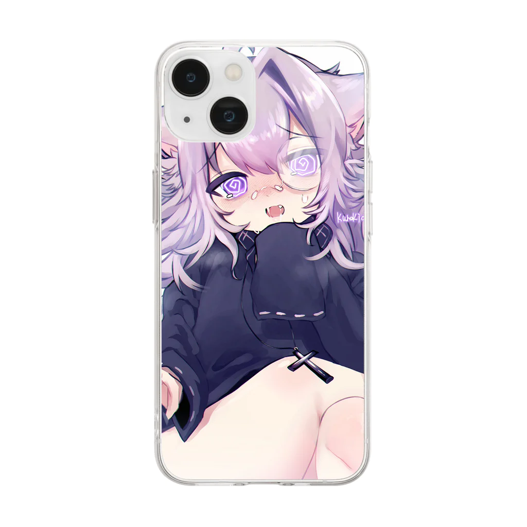 くろきちまんHOUSEの代理のすまほけーす Soft Clear Smartphone Case