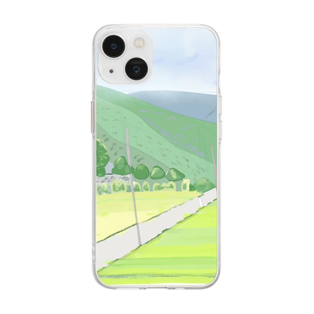 Meguuuのオクシズの風景 Soft Clear Smartphone Case