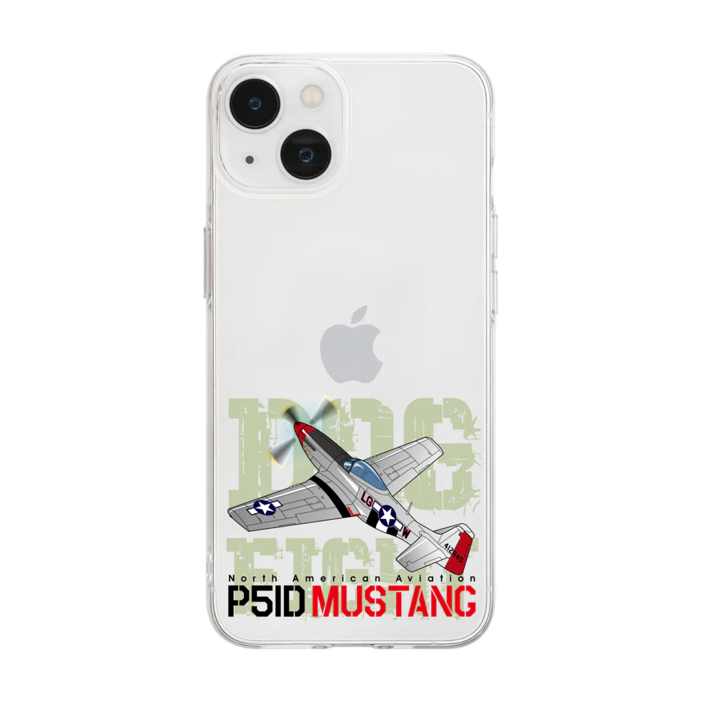 Atelier NyaoのP51 MUSTANG（マスタング） Soft Clear Smartphone Case
