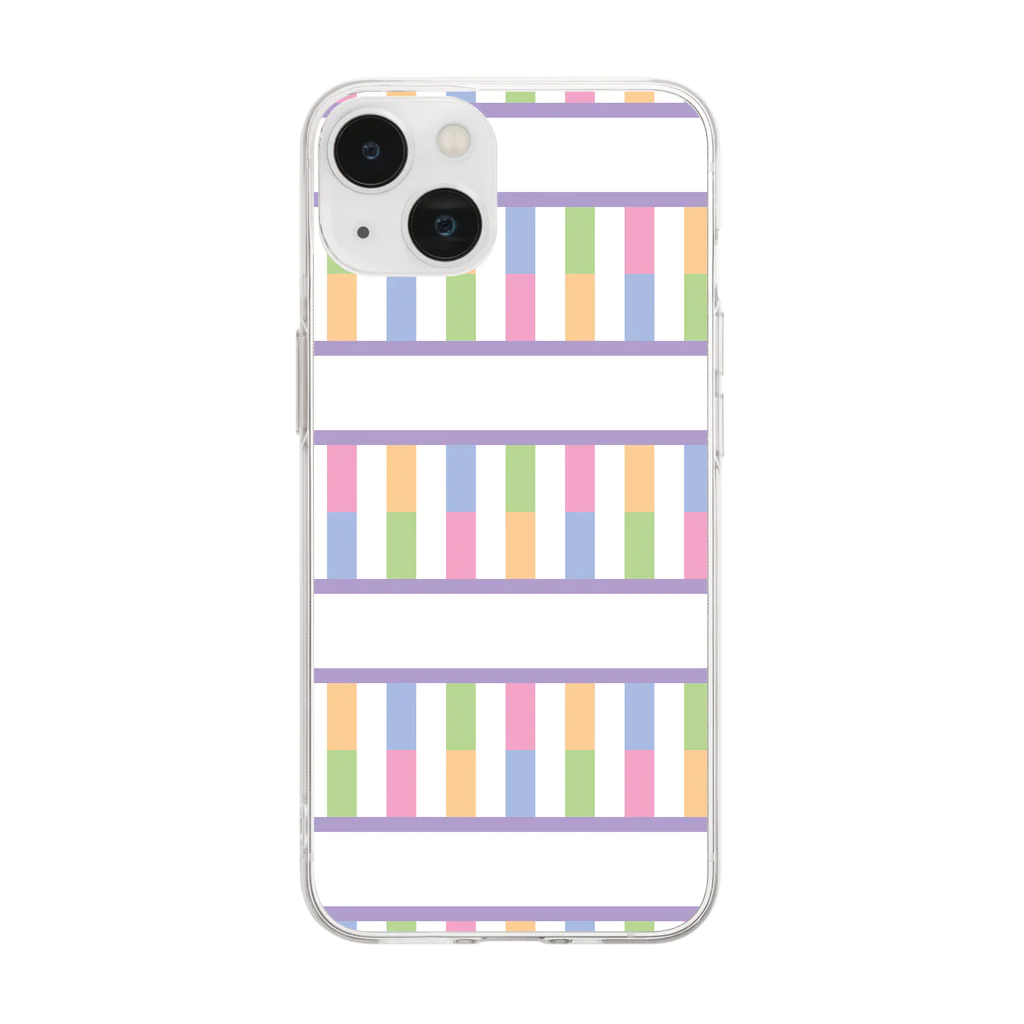 asuka_design____のDNA Soft Clear Smartphone Case