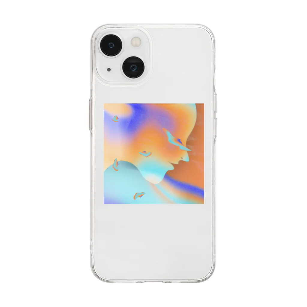 AKUBI工房のG?d Soft Clear Smartphone Case