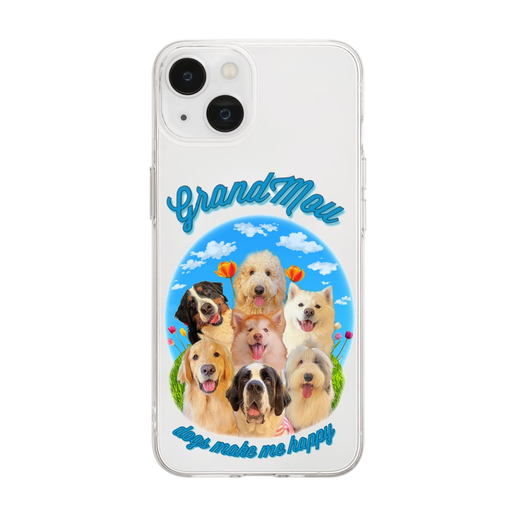 GRAND MOU《ぐらんむー》の2023 GRAND MOU Soft Clear Smartphone Case