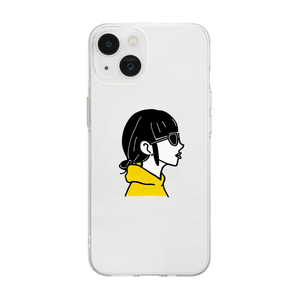 lazy gardenのインジャネ？ Soft Clear Smartphone Case