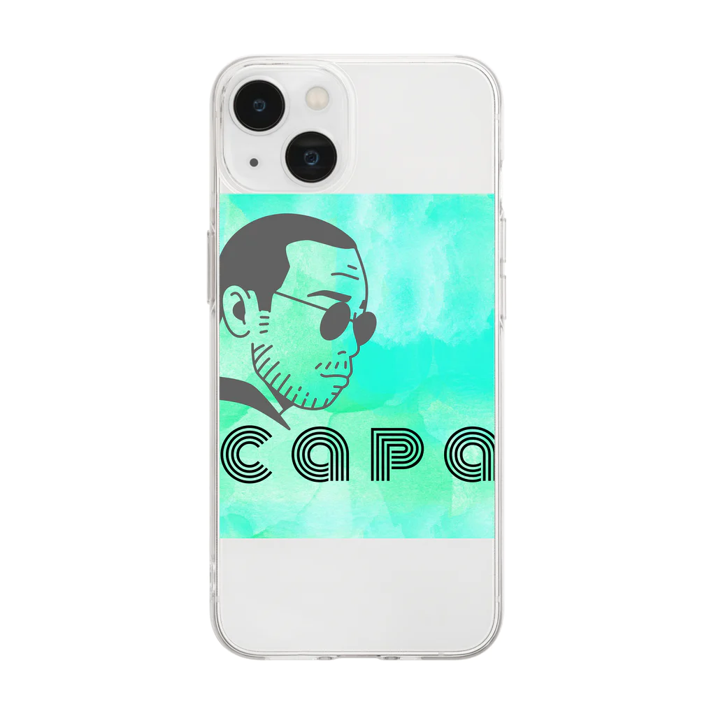 Capacity.jpのcapa  Soft Clear Smartphone Case