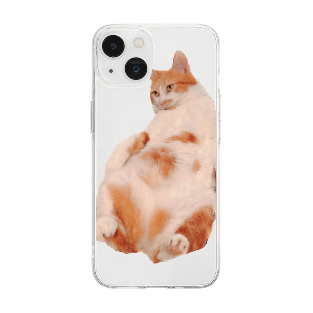 takocatのイモート腹出し・起 Soft Clear Smartphone Case