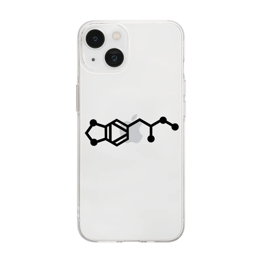 科学雑貨ScientiaのMDMA Soft Clear Smartphone Case