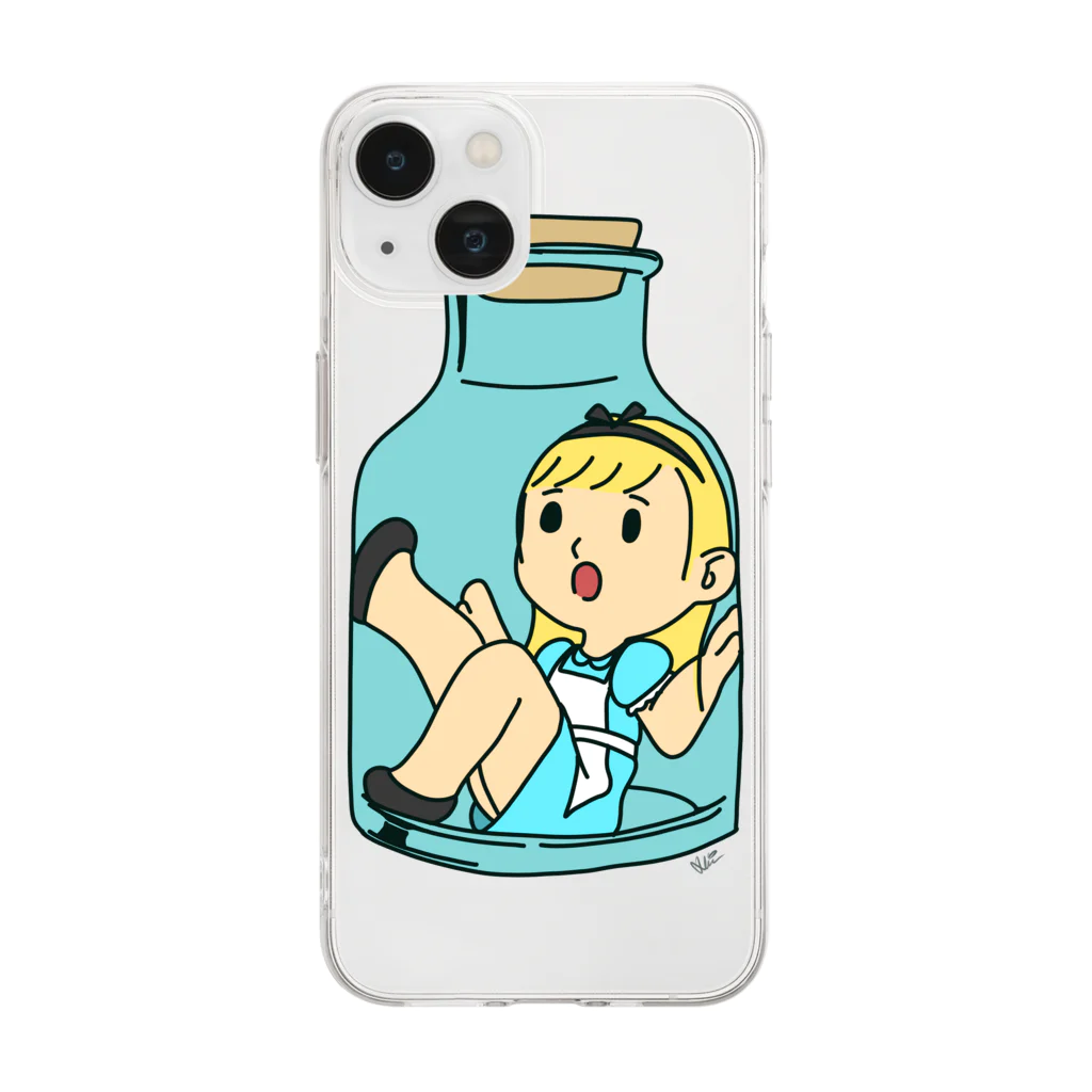 FeliceAliceの瓶詰めアリスちゃん Soft Clear Smartphone Case