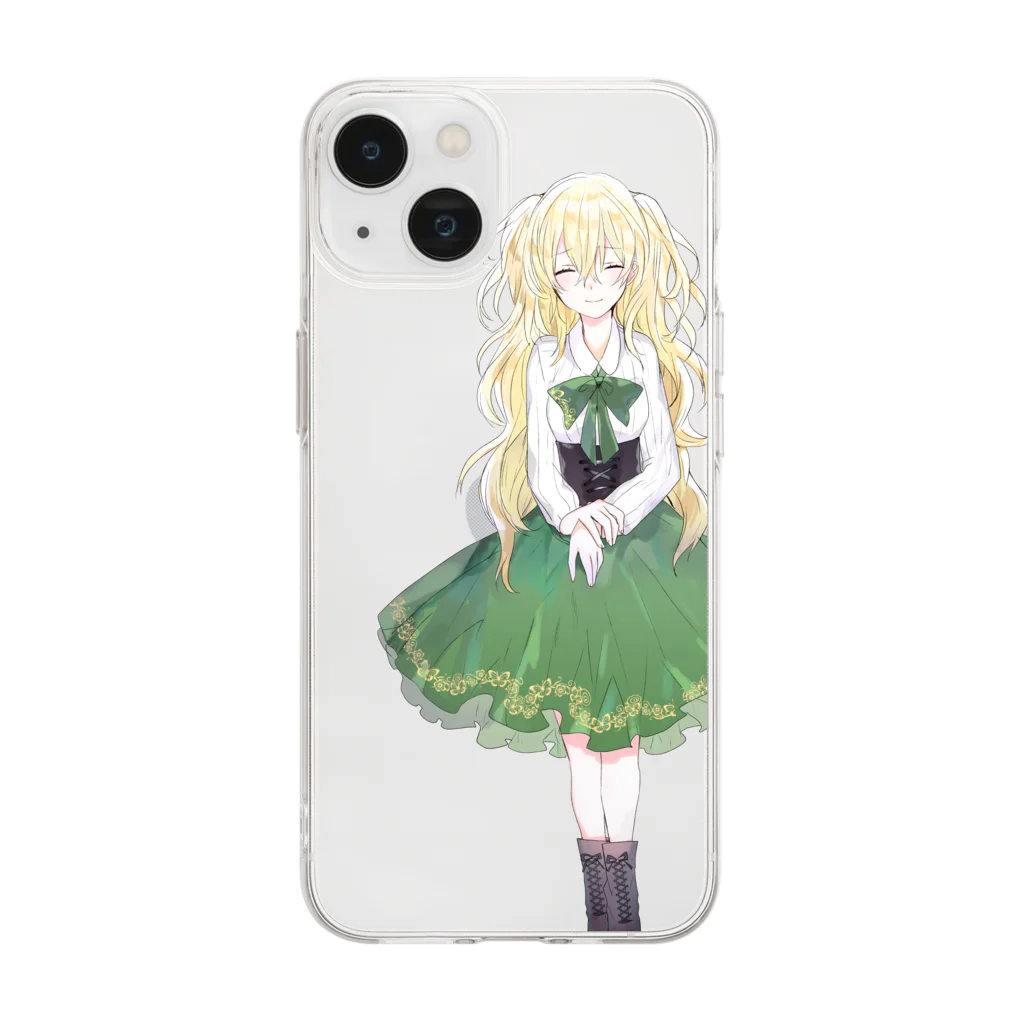 miura_makiの『コイチャ』ラウラ アクスタ＆スマホケース Soft Clear Smartphone Case