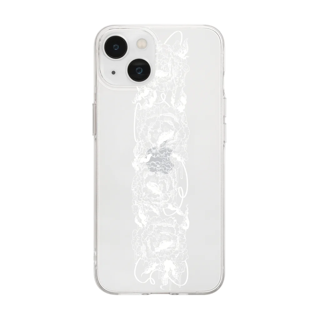 奇怪的屠夫のnoise Soft Clear Smartphone Case