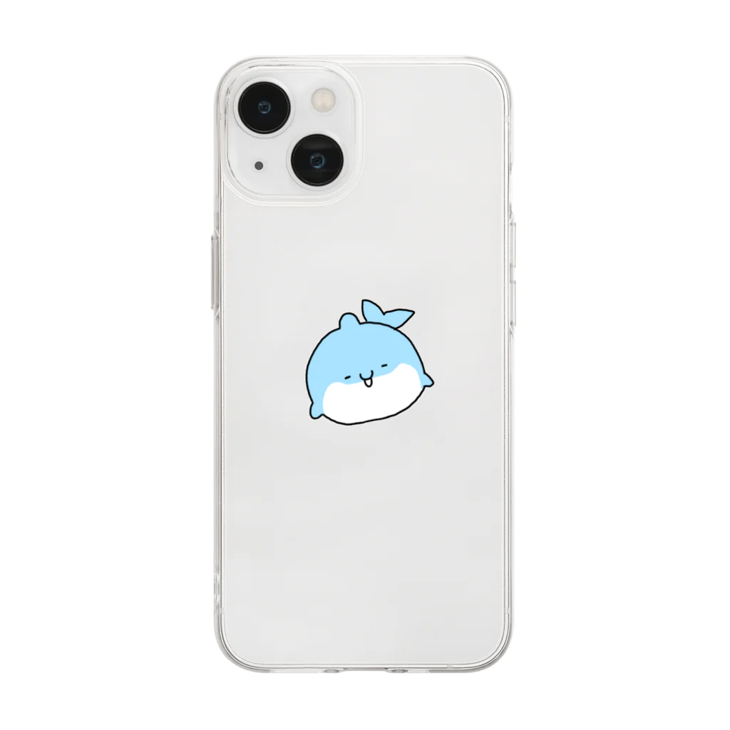 はるか公式ショップのどるぴー Soft Clear Smartphone Case