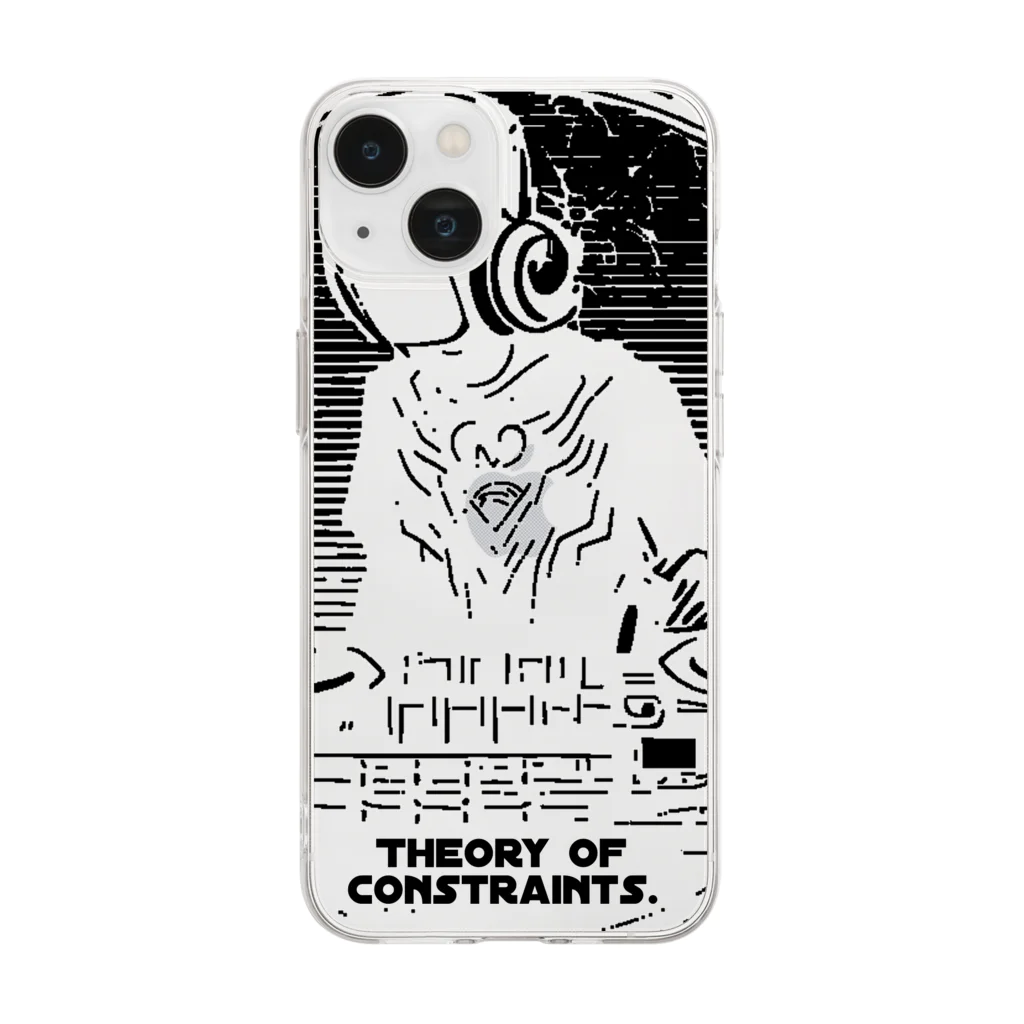 kubohisa.の"Theory of Constraints." Band goods. ソフトクリアスマホケース