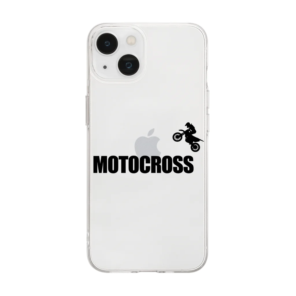 ttsoulのMOTOCROSS Soft Clear Smartphone Case