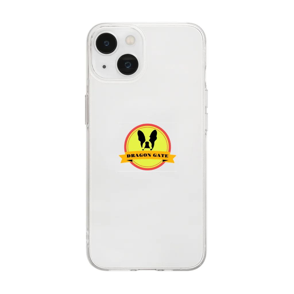 dragongateのDRAGON GATE goods Soft Clear Smartphone Case