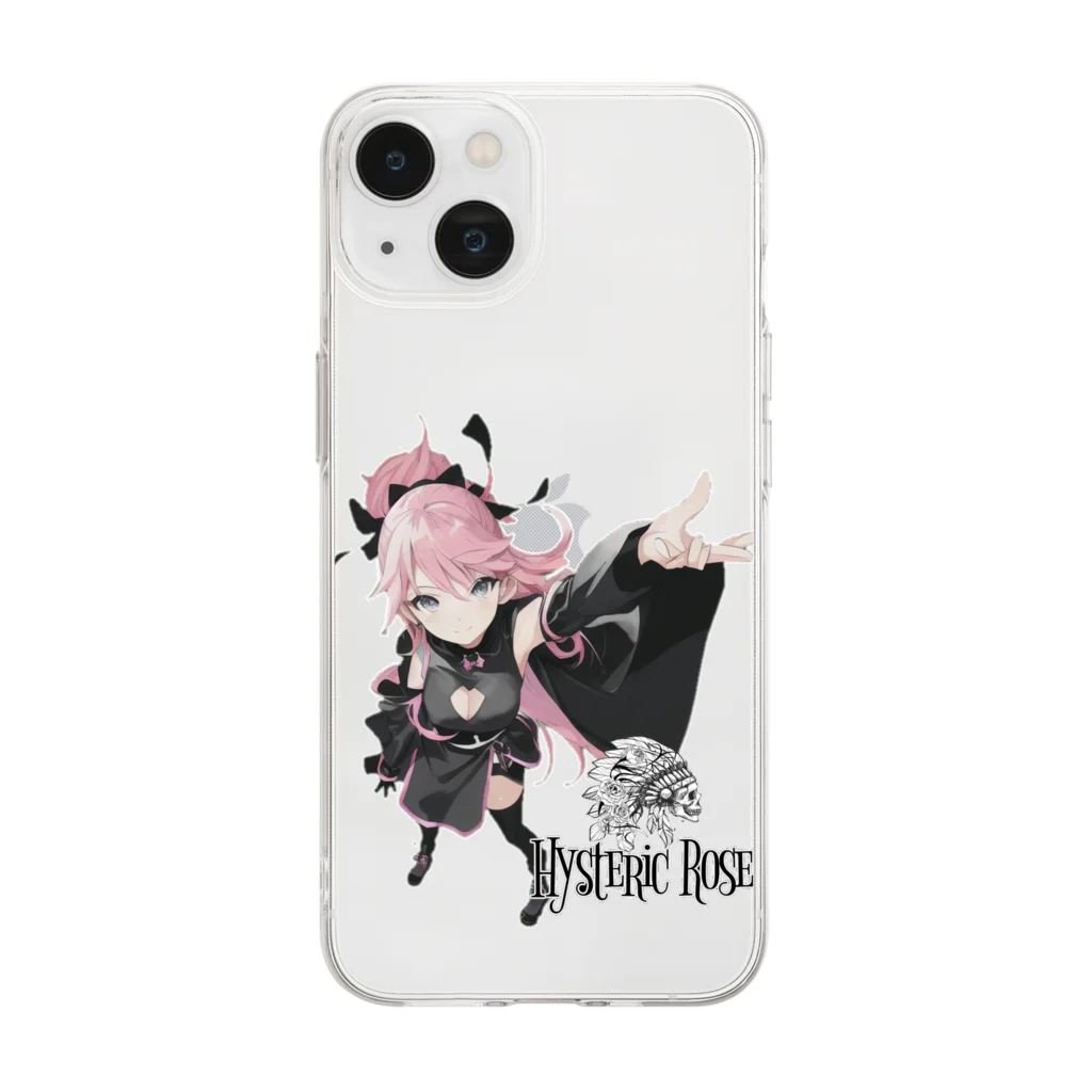 Bounty rose studio アパレルのHystericrose クレア Soft Clear Smartphone Case