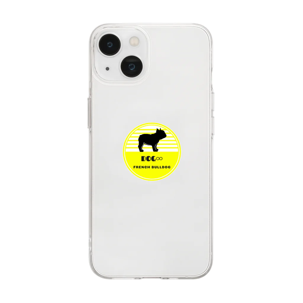 DOG8のDOG∞ オリジナルロゴグッズ Soft Clear Smartphone Case