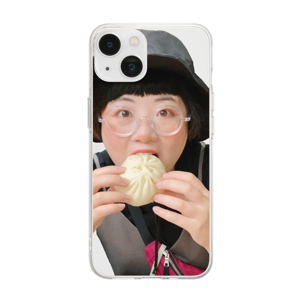 Xiao Maoのマオと一緒に台湾旅行♡肉まん編 Soft Clear Smartphone Case