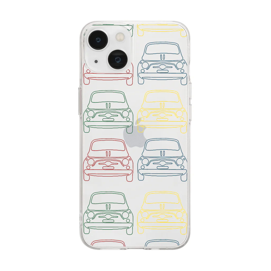 FLAT500のFIAT500 Soft Clear Smartphone Case