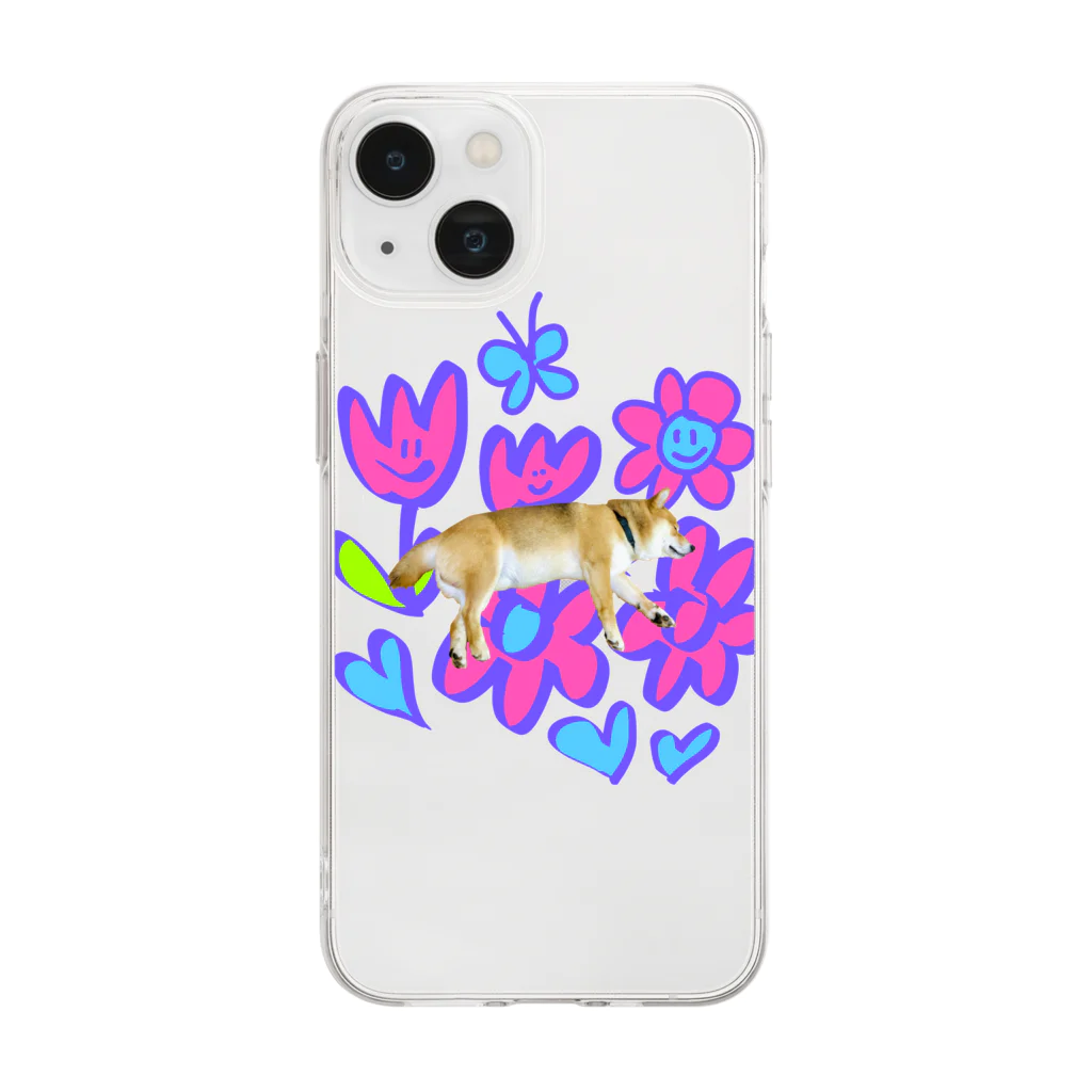 三姉妹とウフフのお店の夢見心地 Soft Clear Smartphone Case