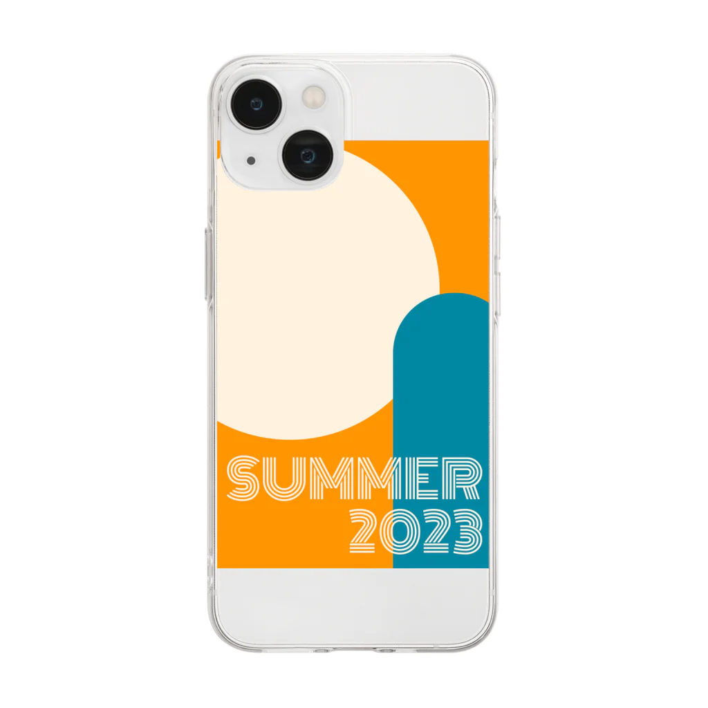 mihyuのSUMMER2023 ver.2 Soft Clear Smartphone Case