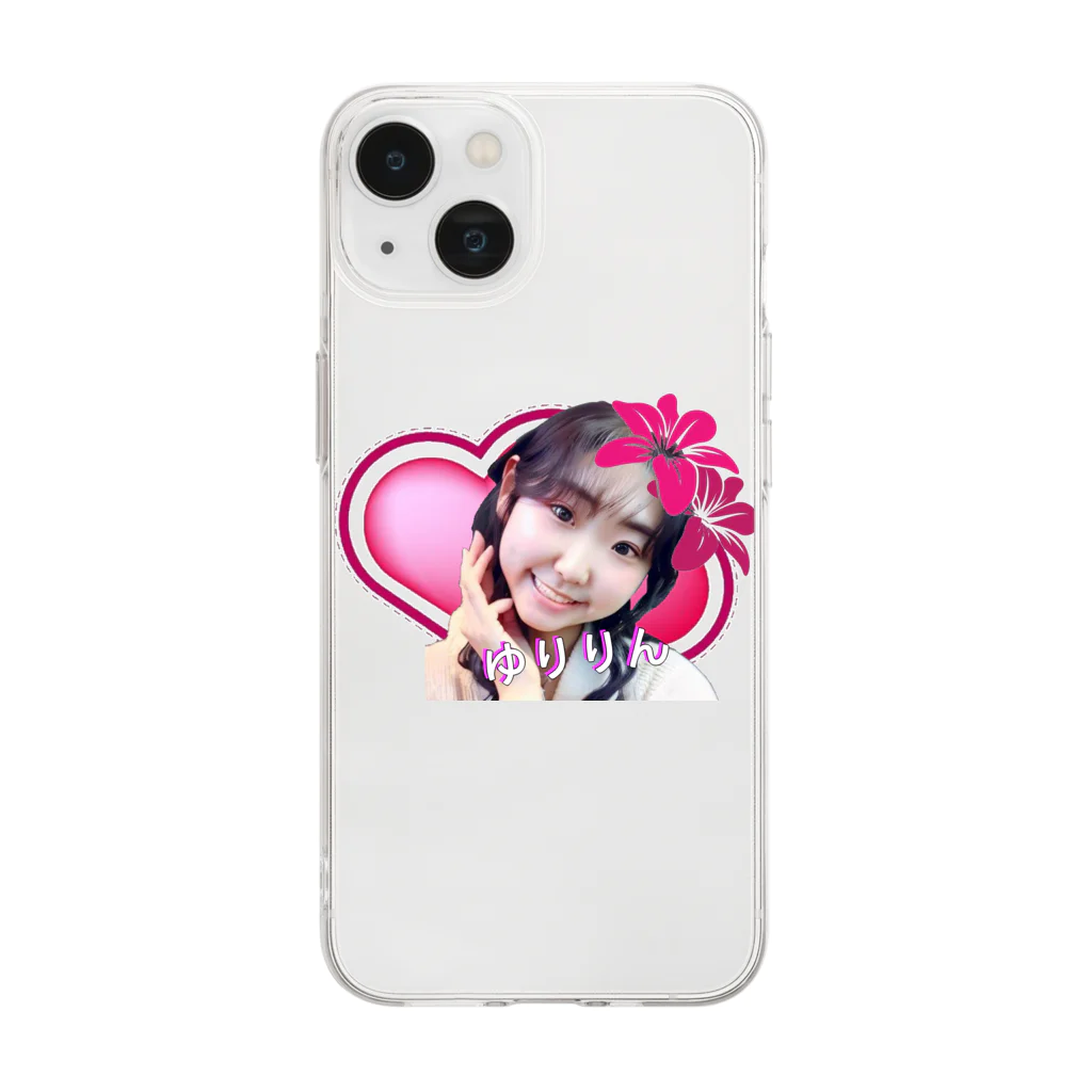 KANAANitemsのゆりりん Soft Clear Smartphone Case