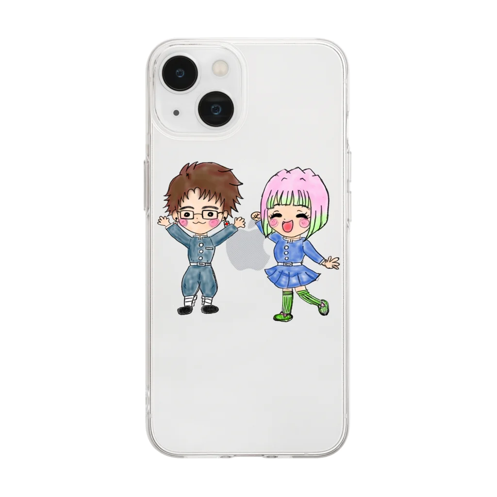 QホビTV!!【鬼滅の刃グッズ】開封・情報のホビさんとQちゃん Soft Clear Smartphone Case